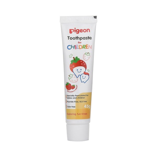 Pigeon Strawberry Toothpaste for Kids Online Hot Sale