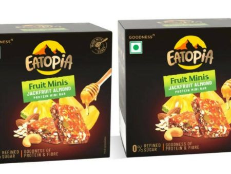 Eatopia Fruit Minis - Jackfruit Almond Protein Mini Bar Online now