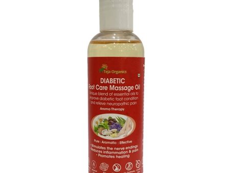 Teja Organics Diabetic Foot Care Massage Oil Online now