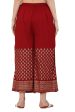 PAVONINE Maroon Color Minar Half Golden Print Sharara For Women Supply