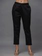 Juniper Women s Black Solid Straight Slim Pant Supply