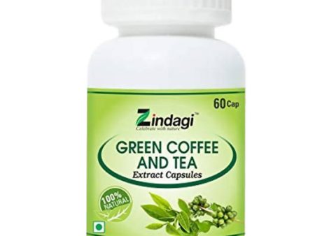 Zindagi Green Coffee And Tea Extract Capsules For Discount