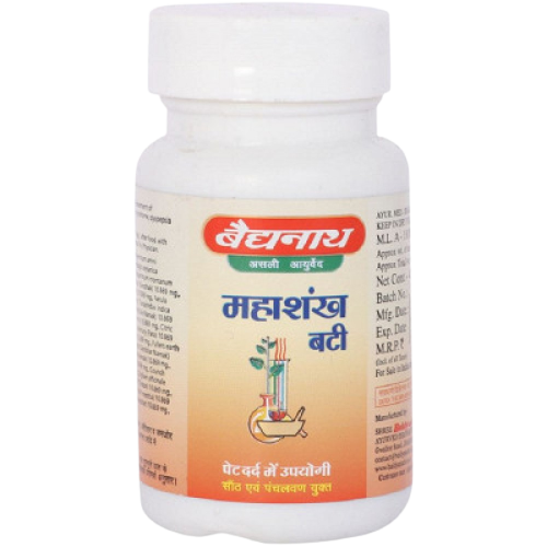 Baidyanath Jhansi Mahashankh Bati 40 Tabs on Sale