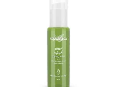 Aqualogica Clear+ Refresh Toning Mist with Green Tea & Salicylic Acid For Discount