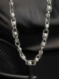 Priyaasi Women Chunky Chain Pearl Silver Plated Necklace Online Sale