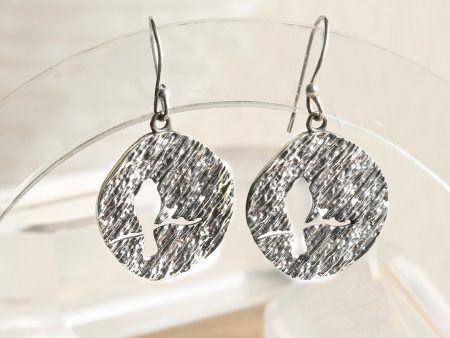 Priyaasi Women Brushed Sterling Silver Drop Earrings Hot on Sale