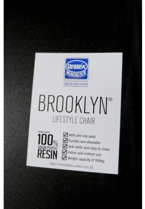 Brooklyn Plastic Chair - 41 x 43 x 82cm Online Hot Sale