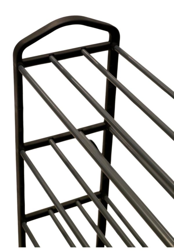 Landmark Layer Shoe Rack Tube Type Black For Discount