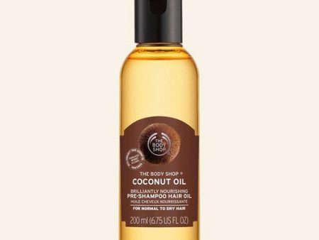 Coconut Oil Brilliantly Nourishing Pre-Shampoo Hair Oil on Sale