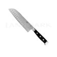 Kitchen Pro Chef Gene Gonzales Power Collection Stainless Santoku Knife 7  with Black Handle For Discount