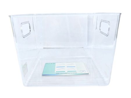 Landmark Multi-purpose Bin With Handle - Clear Online