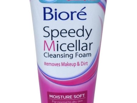 Biore Speedy Micellar Cleansing Foam Moisture Soft 90g Hot on Sale