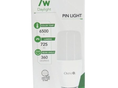 Omni Led Pin Lite Bulb E27 7W Dl Hot on Sale