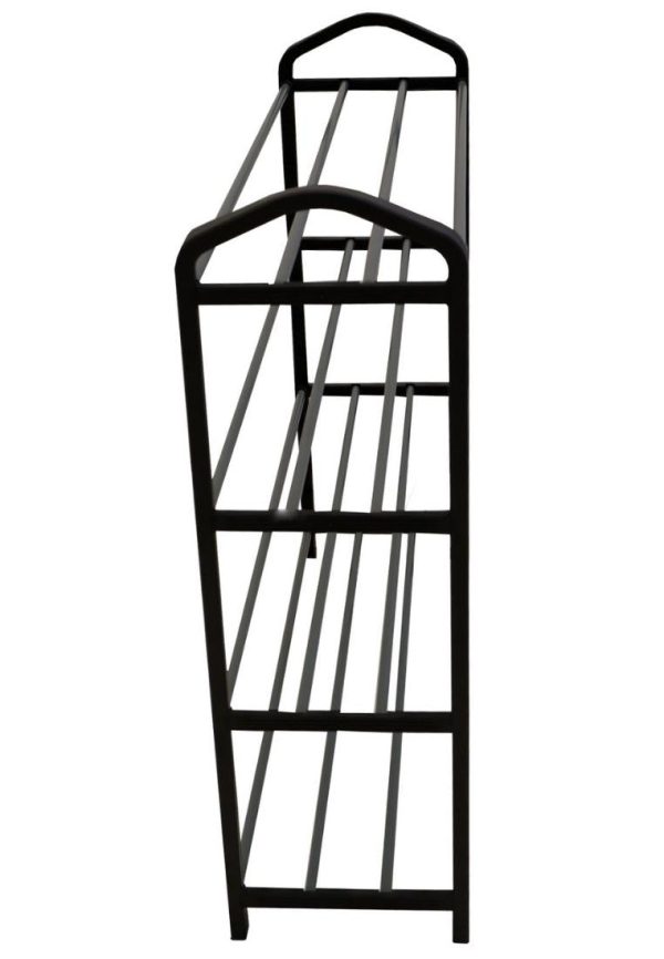 Landmark Layer Shoe Rack Tube Type Black For Discount