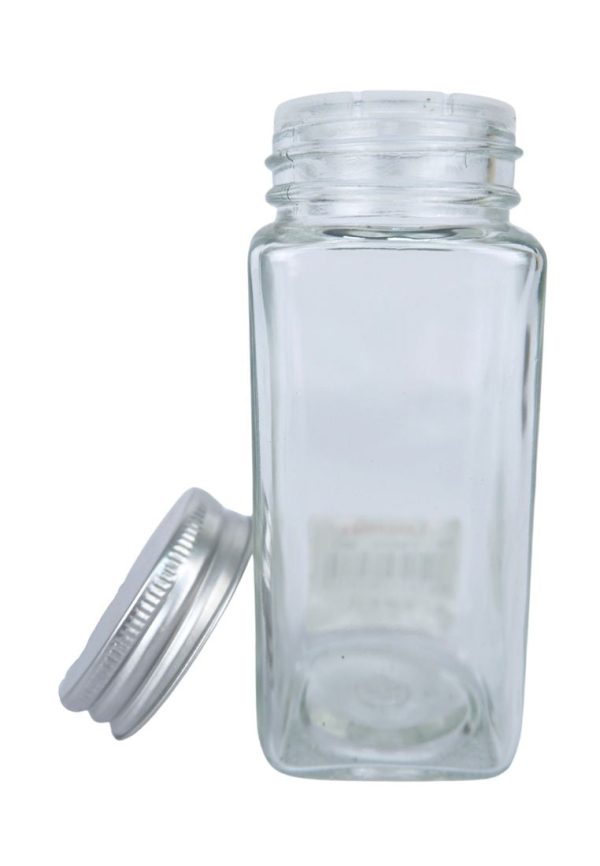 Premier Square Spice Jar 120ml With Aluminum Lid For Discount