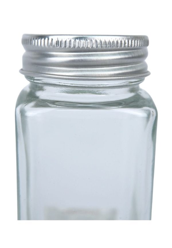 Premier Square Spice Jar 120ml With Aluminum Lid For Discount