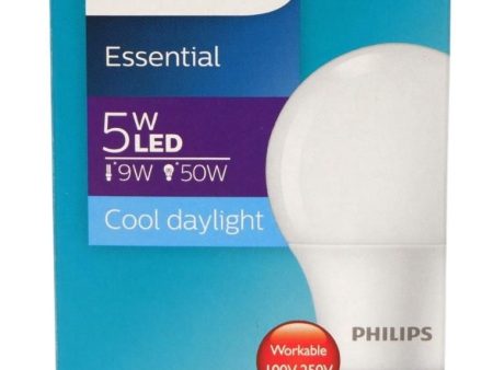 Philips Essential Led Bulb - 5W A60 E27 Dl Sale