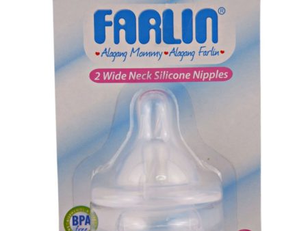 2 piece Wide-neck Silicone Nipples Sale