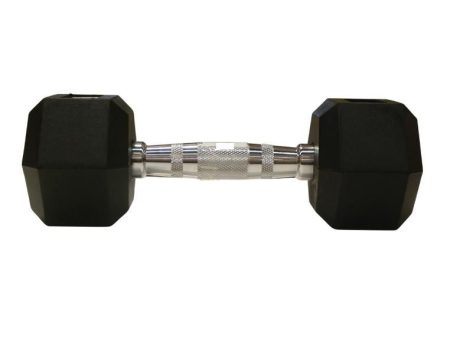 Elite Hex Rubber Dumbbell - 10Lb Online Sale