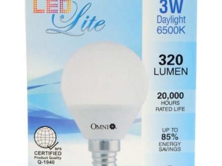 Omni Led Lite 3W G45 E14 Dl Cheap