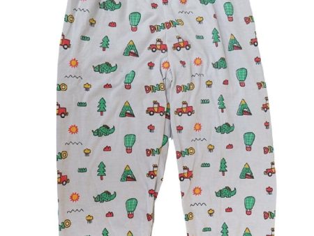 Landmark 2 in 1 Pajama Pants Band Dinosaur,Sun and Football, Sports - Light Gray Dark Blue For Cheap