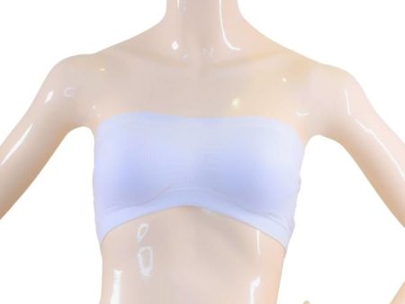 Santimo Bandeau with Cups - White For Discount